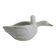 Cache pot two swans in vintage white and gold porcelain