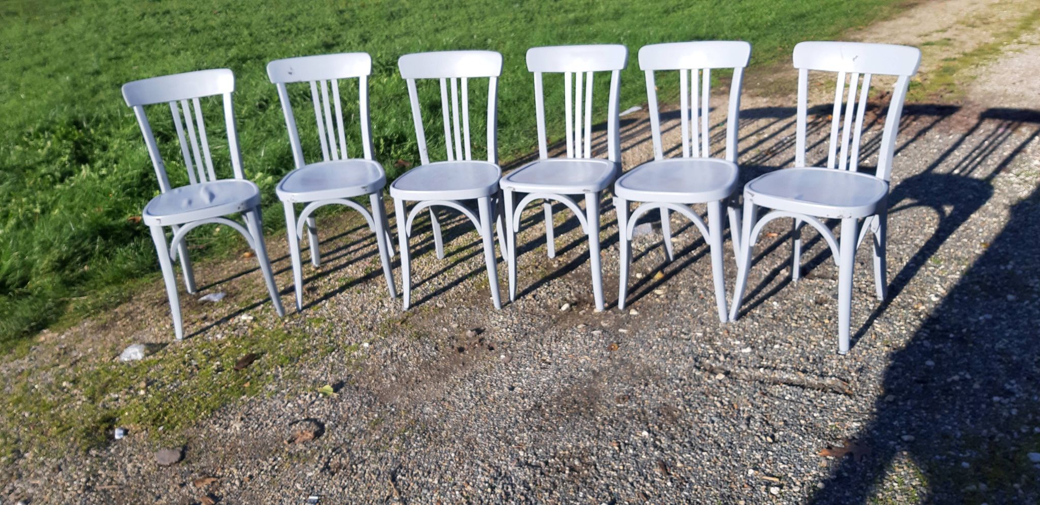 6 chaises de bistrot, Thonet
