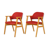 Pair of vintage Nordic armchairs