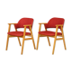Pair of vintage Nordic armchairs