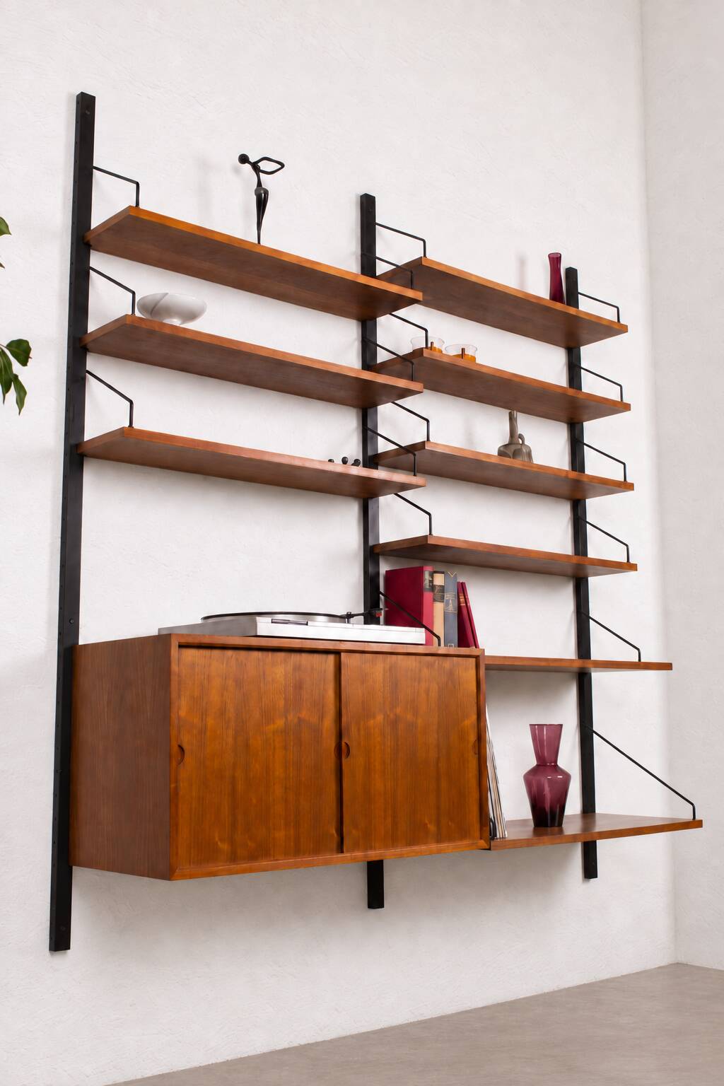 Poul Cadovius Shelving System Cado Royal Vintage Teak 60s