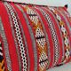 Long vintage Moroccan Berber cushion