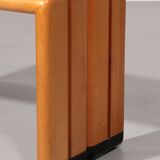 Bancs en hêtre italien des années 1960 – sièges intemporels du milieu du siècle