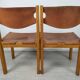 Chaises en cuir maison Regain