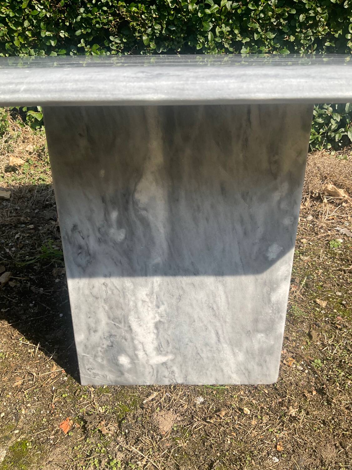 70s marble coffee table