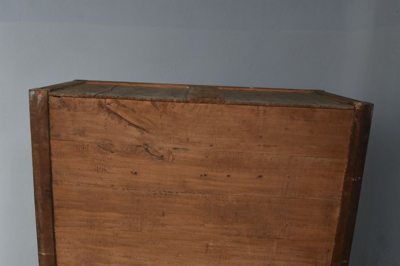 18th-century mahogany door secretary