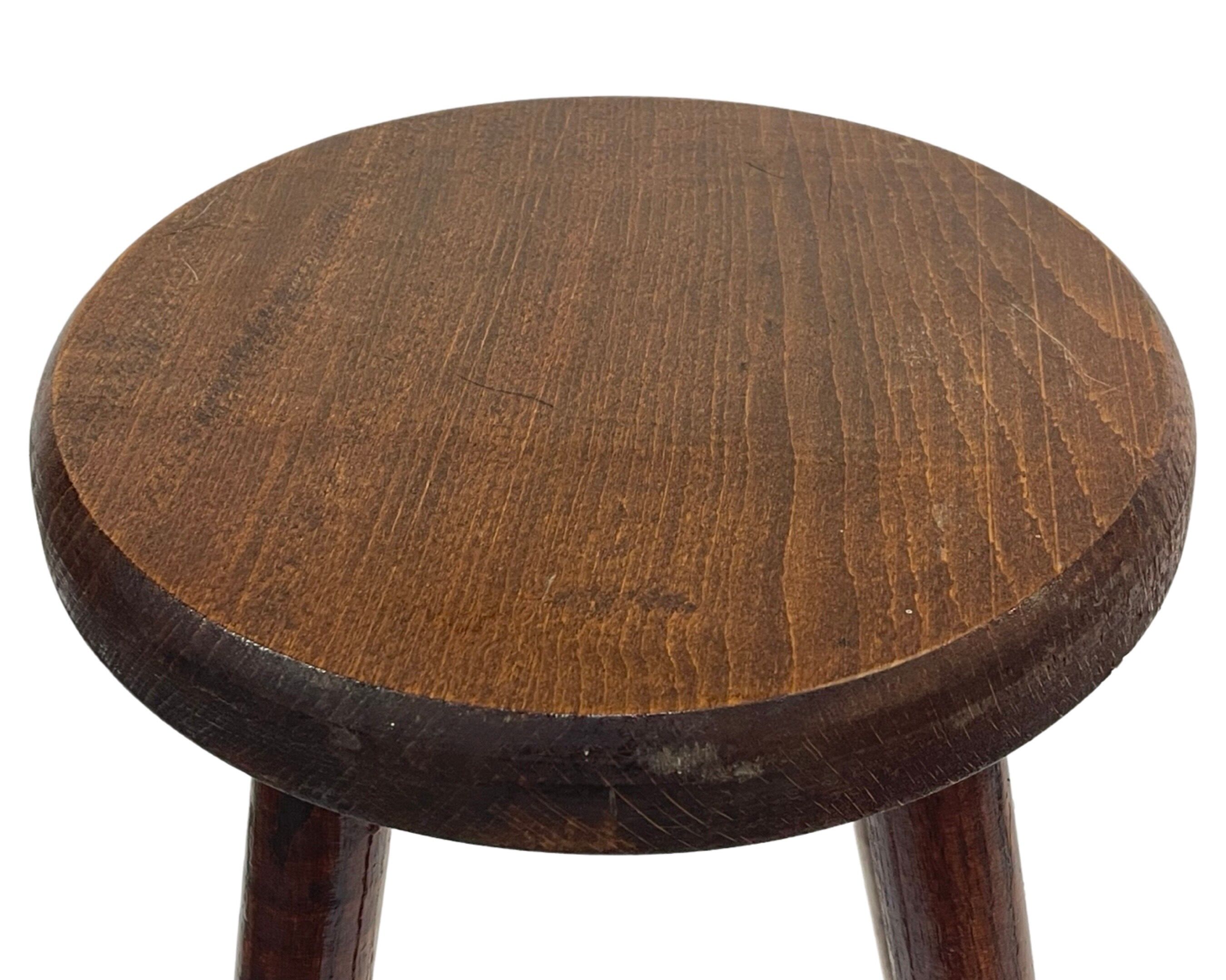 Vintage barstool, wood, 60s