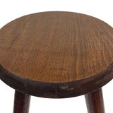 Vintage barstool, wood, 60s