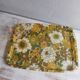 Rectangular vintage fiberglass tray