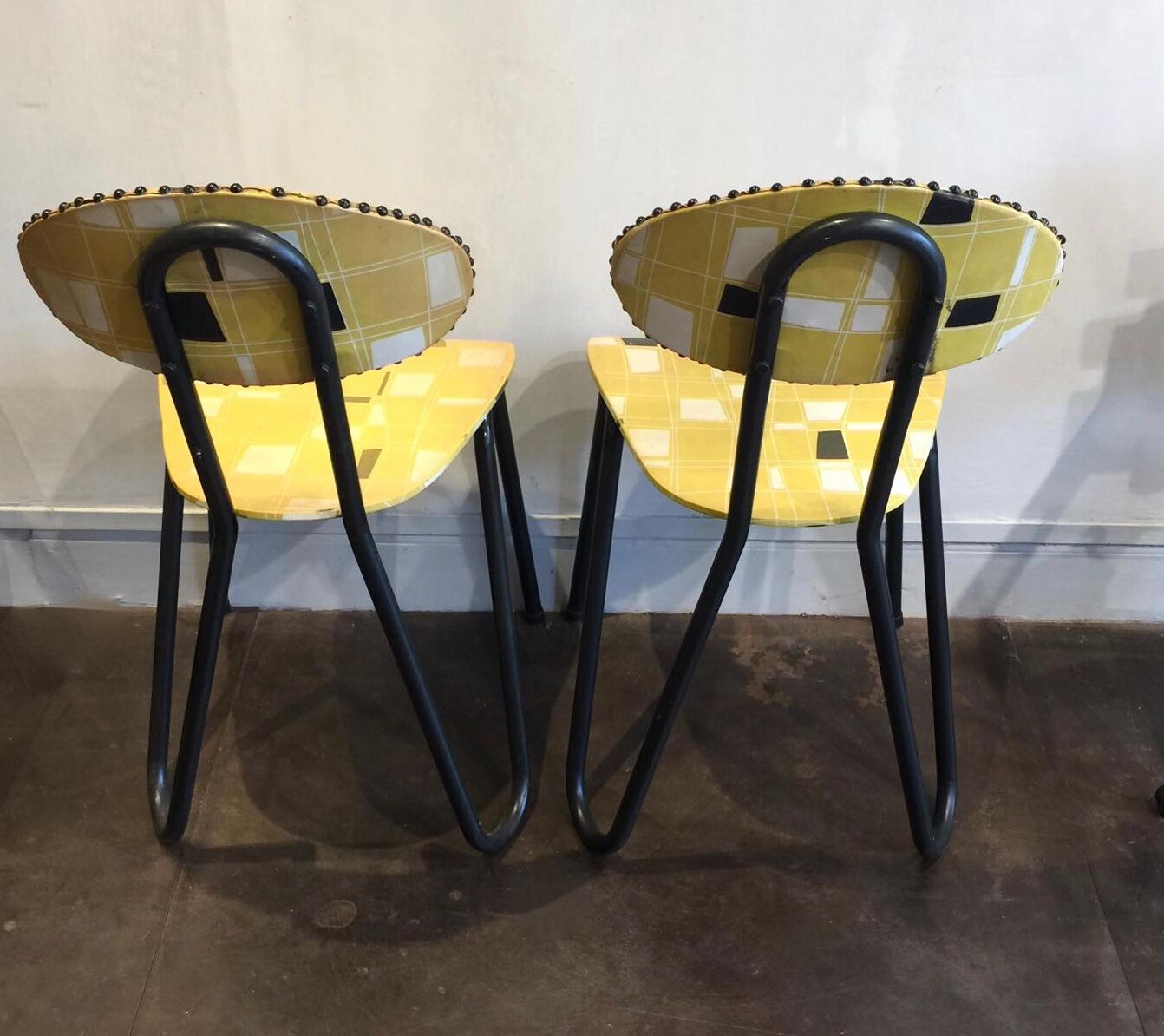 Paire de chaises vintage