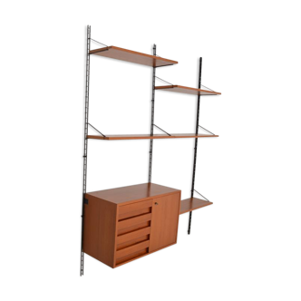 Modular Italian wall shelf, dating from the 60s