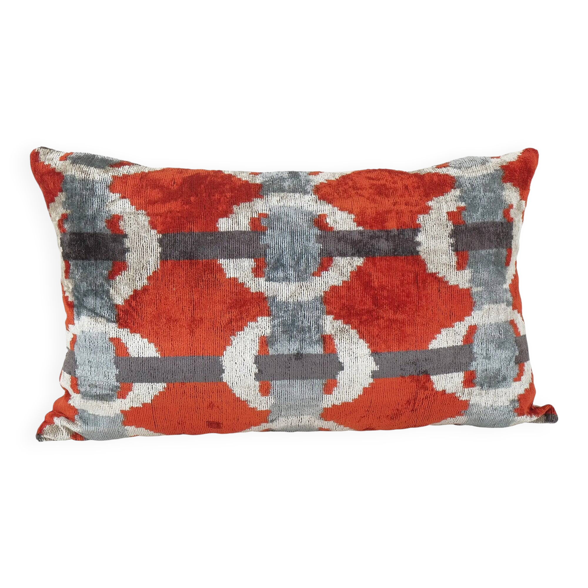 Vintage ikat cushion cover 66x43 cm