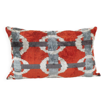 Housse de coussin ikat vintage 66x43 cm