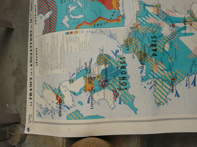 School poster hatier france and england and civilization in the 18th century