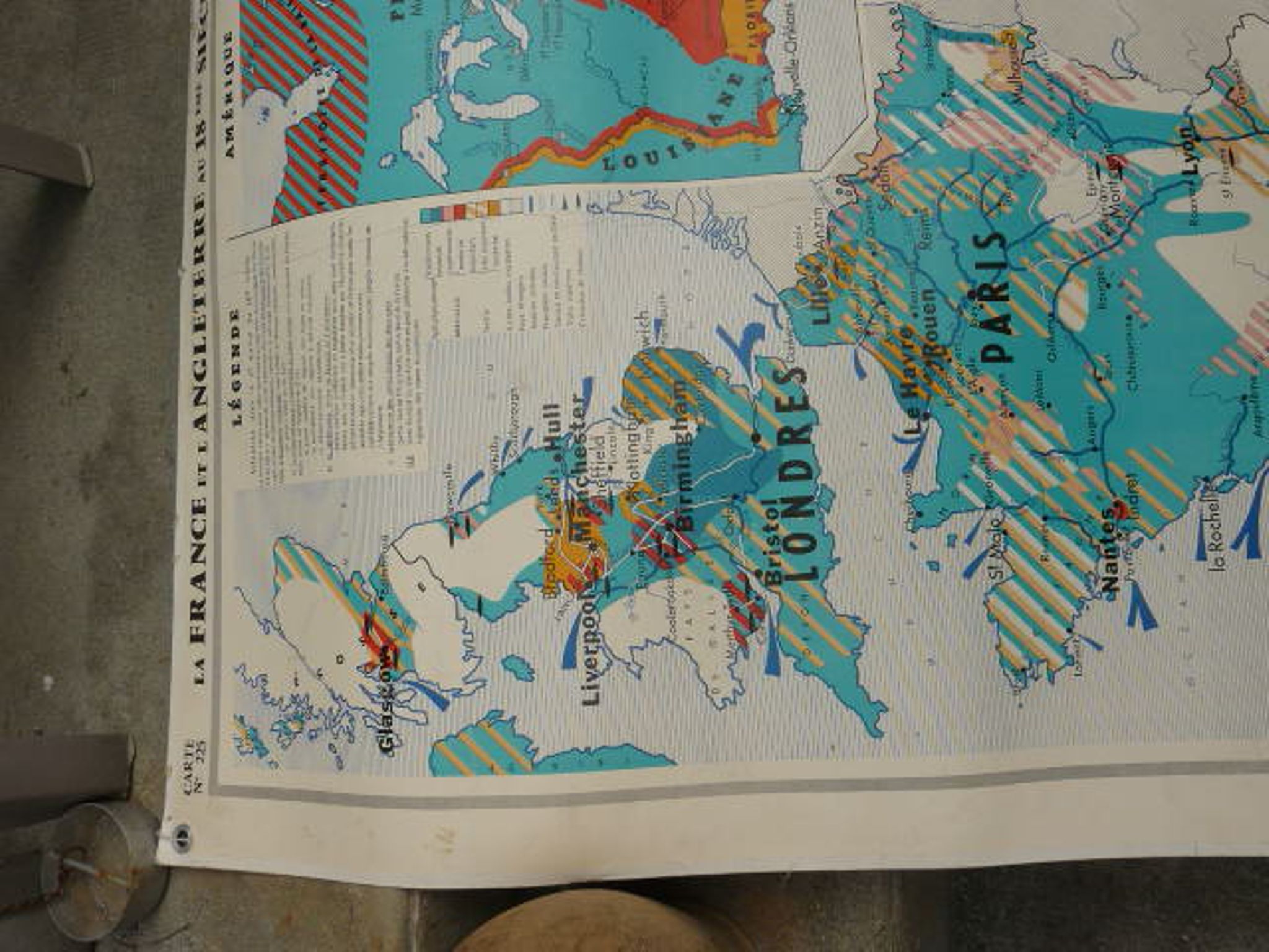 School poster hatier france and england and civilization in the 18th century
