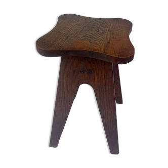 20th century oak stool