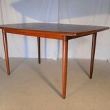 Scandinavian vintage extendable rectangular table