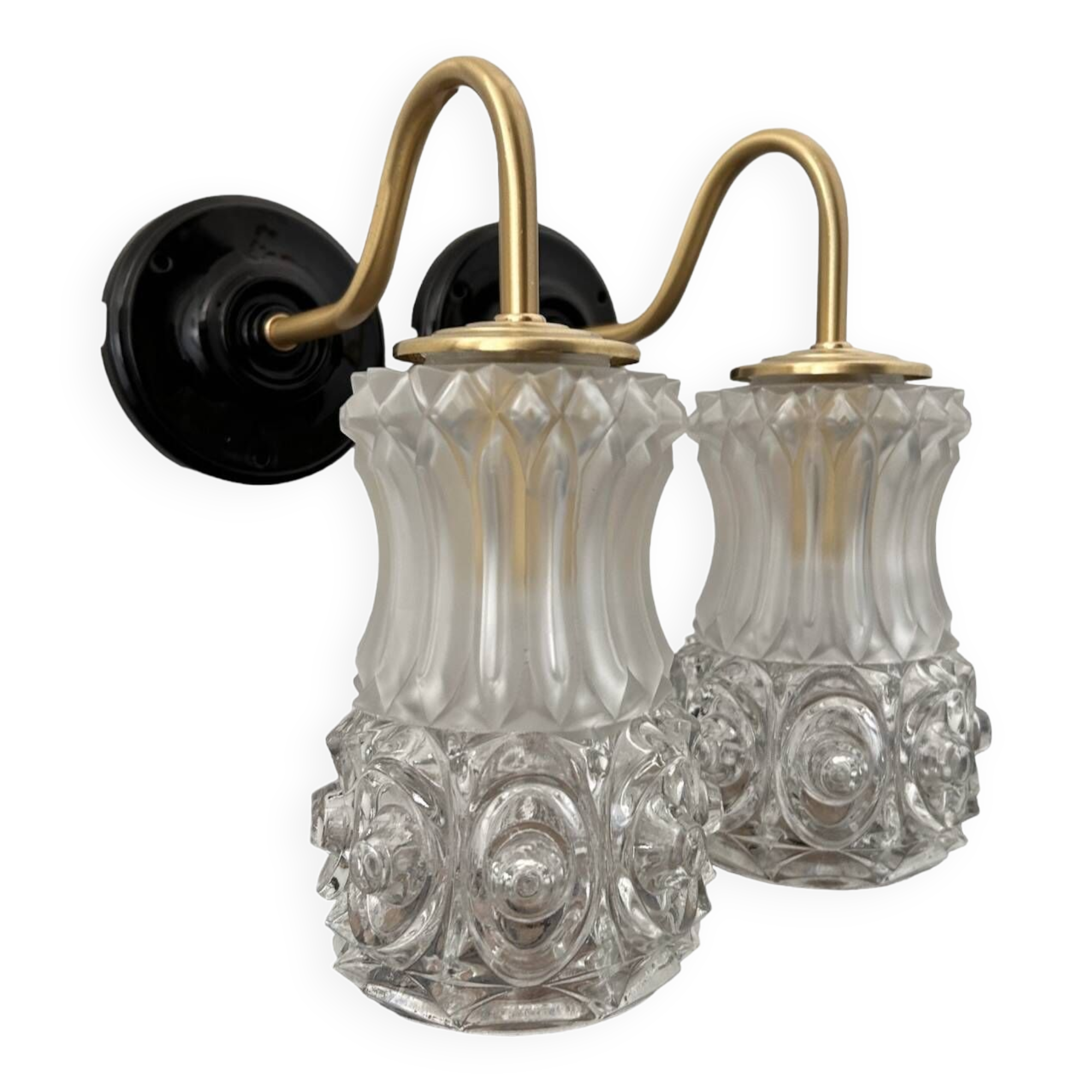 Pair of Art Deco wall lights