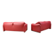 Leather Maralunga sofa set by Vico Magistretti for Cassina, 1980s