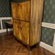 vintage Art Deco wooden armoire / bar