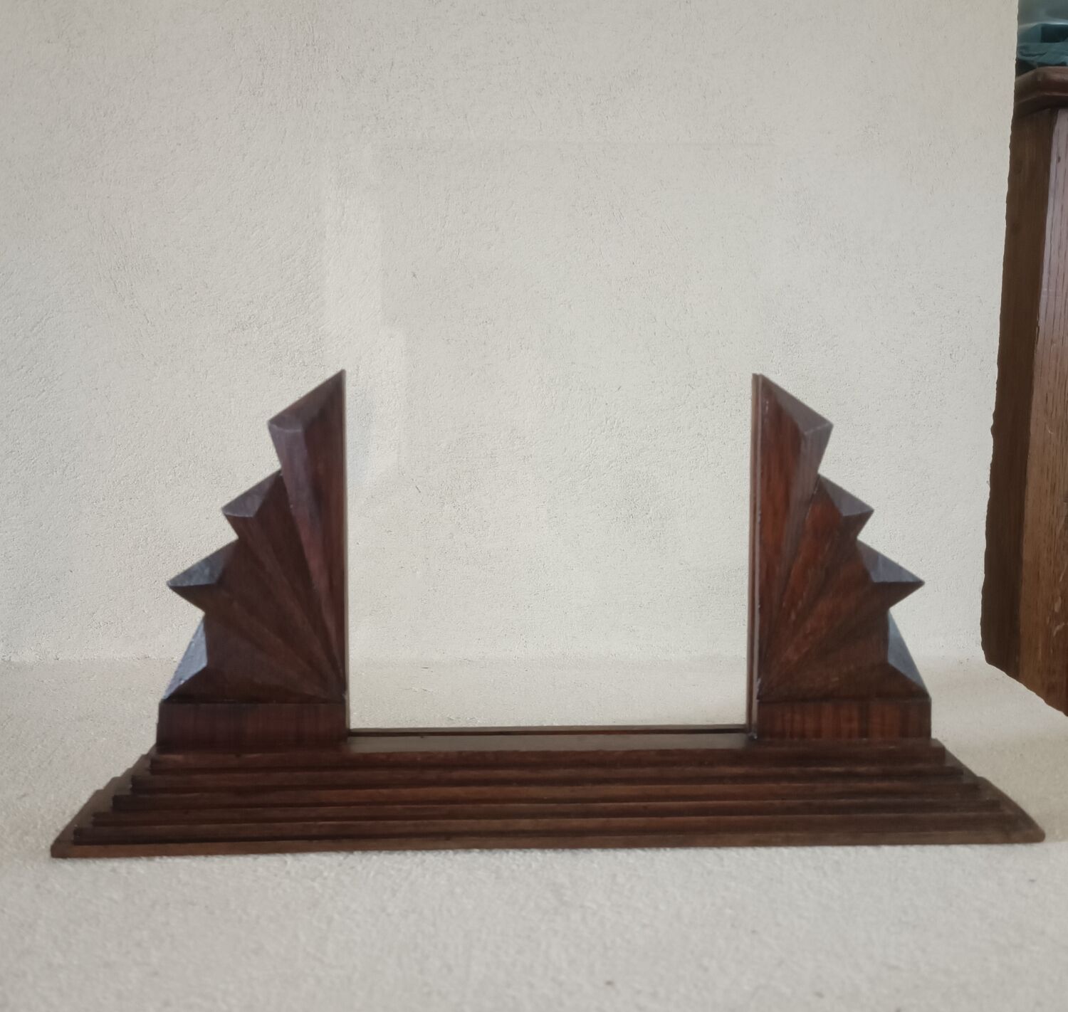 Art deco wooden frame