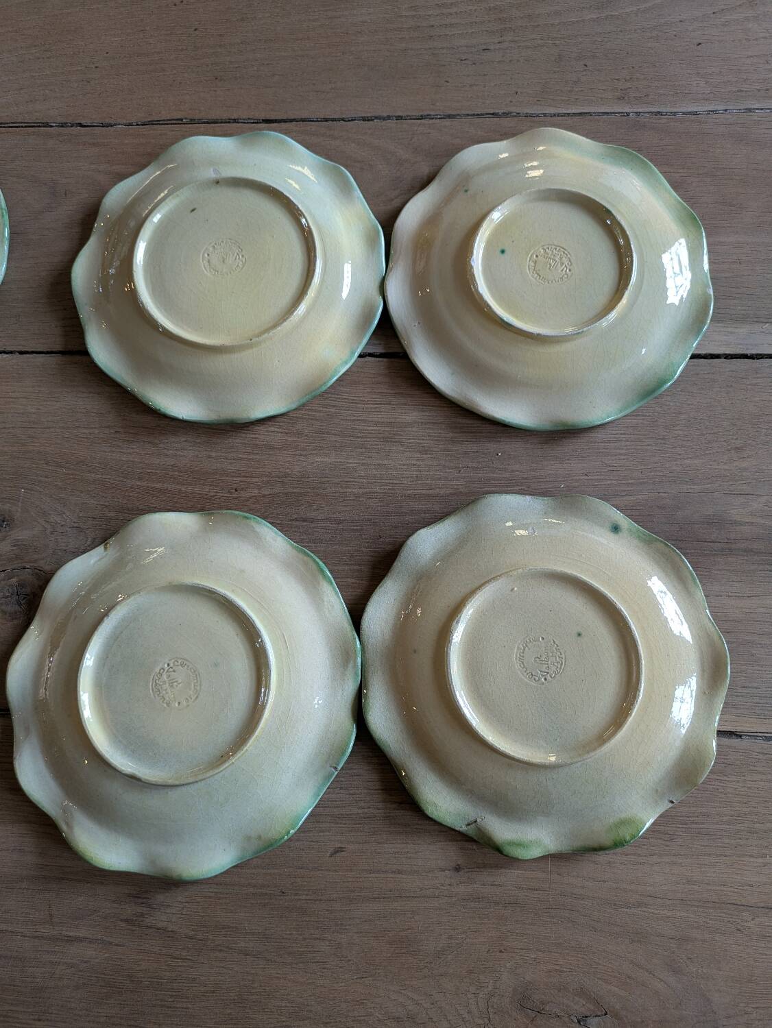 Vallauris dessert plates