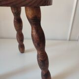 Wood tripod stool