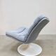 Fauteuil pivotant vintage design hollandais Geoffrey Harcourt Artifort F978