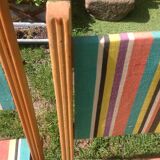 Duo of folding chairs