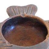 Empty ceramic pocket in the shape of a fish 1960