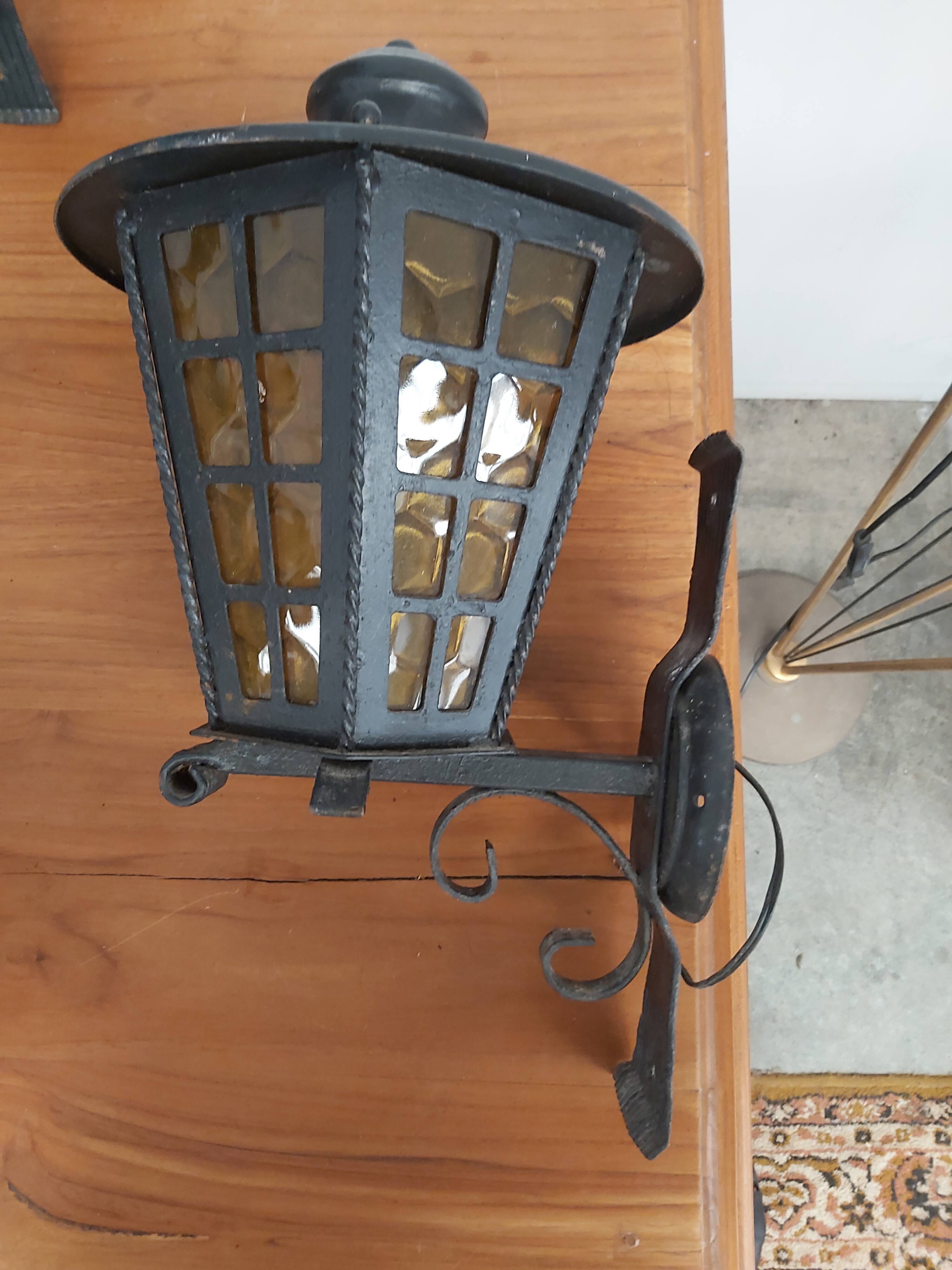 Pair of vintage lanterns