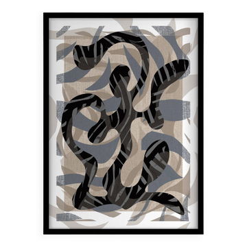 Original art print creation The Bohemian