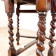Antique Gateleg drop leaf table with barley twist legs