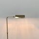 Vintage Hollywood Regency floor lamp in German brass by Florian Schulz.