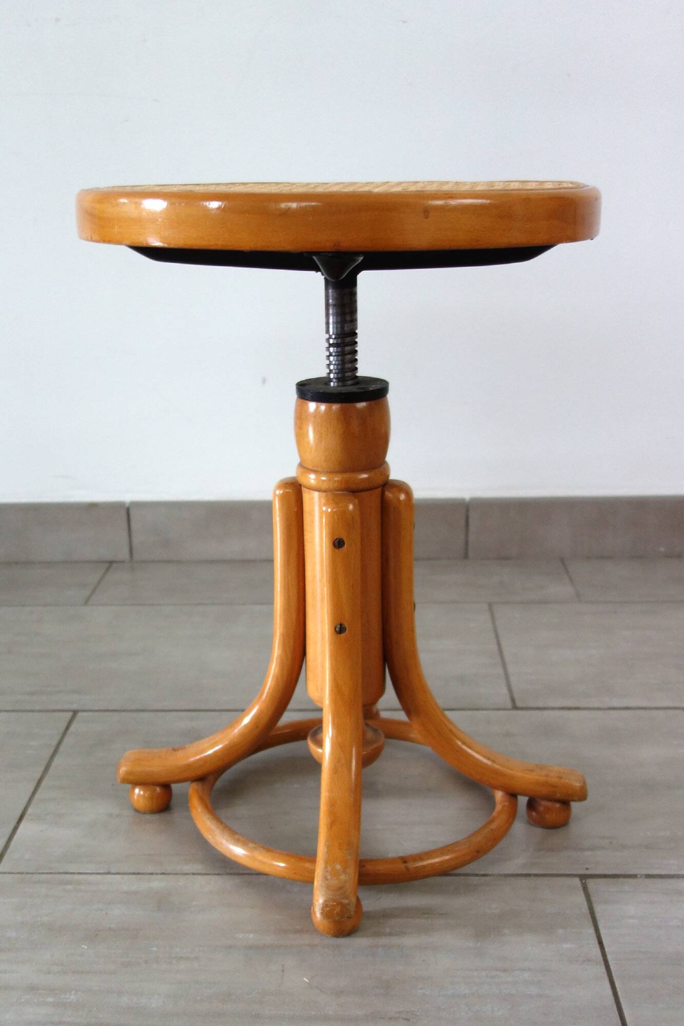 Piano stool, dlg Thonet, 1920s