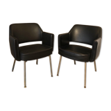 Pair of Deauville armchairs by Marc Simon for Airborne