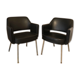 Pair of Deauville armchairs by Marc Simon for Airborne