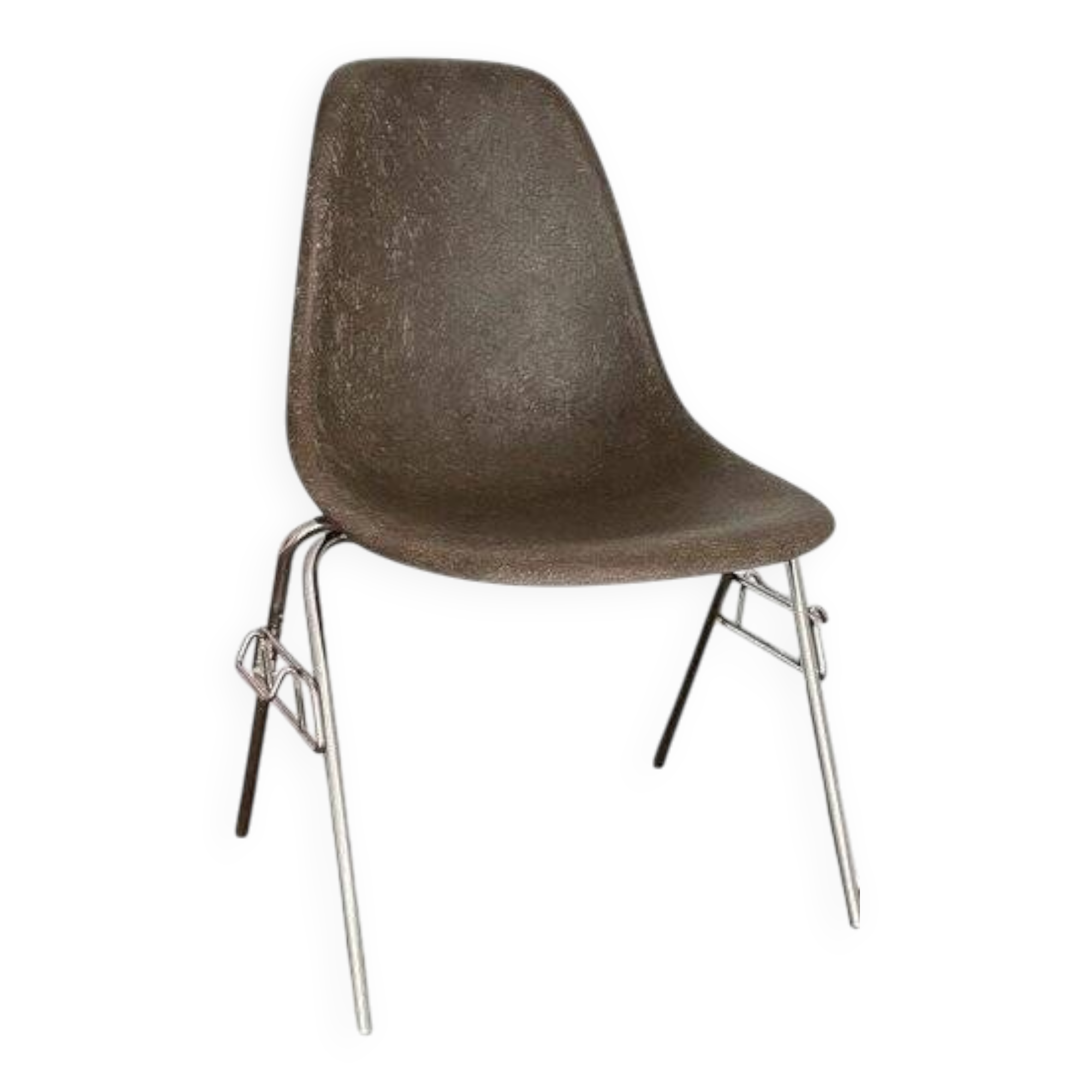 DSS Eames, Charles et Ray, Herman Miller Vitra fiberglass chair, 1970
