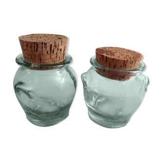 Duo of jars