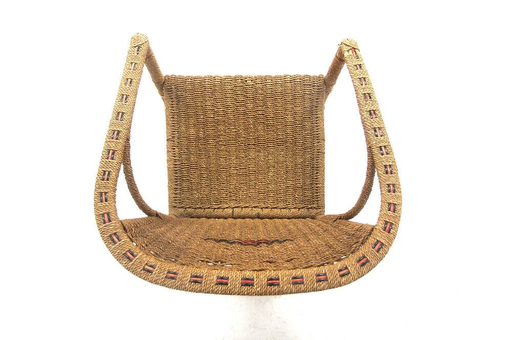 Vintage rattan armchair, Sweden, 1950
