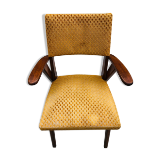 Scandinavian inspired 50s bridge armchair