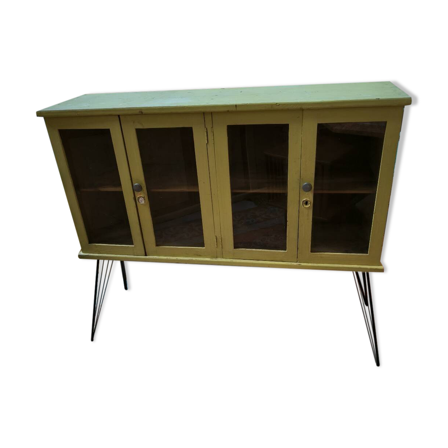 Small glass-fronted suite of rooms circa 1950