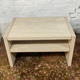 Travertine TV cabinet from the 70s