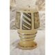 Vase en verre signé d'Argyl, vers 1930, art déco