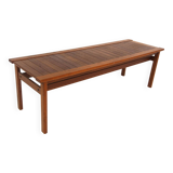 Scandinavian teak bench "Florida", Ingvar Andersson, Lannhult, Sweden, 1960