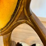 Rocking chair back medallion