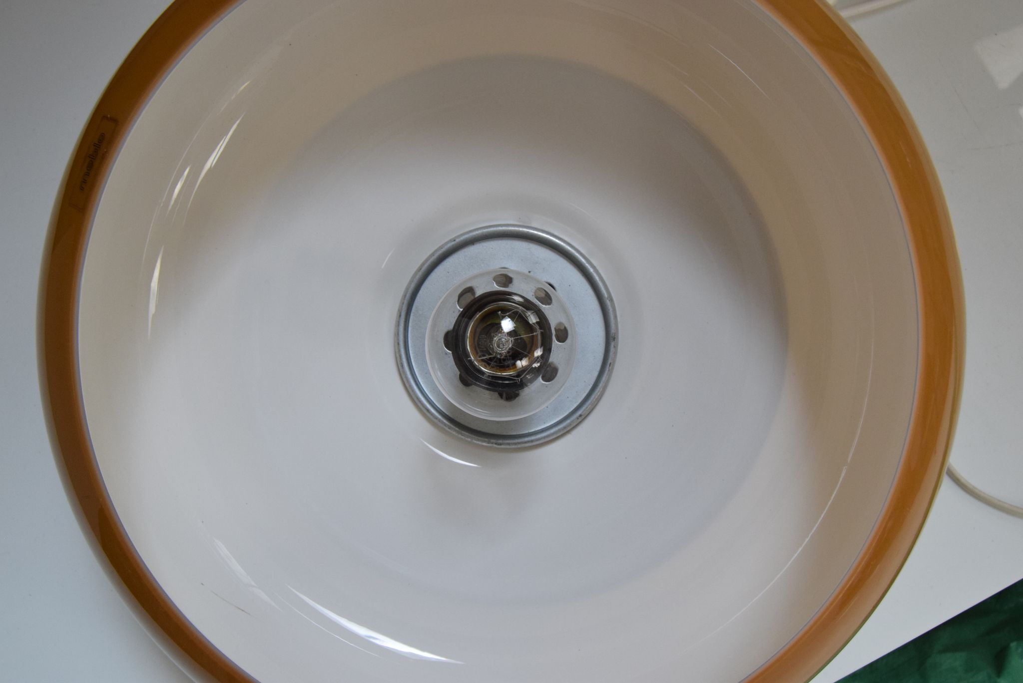 Mid-century pendant Meblo, designed Harvey Guzzini , Italy , 1970's