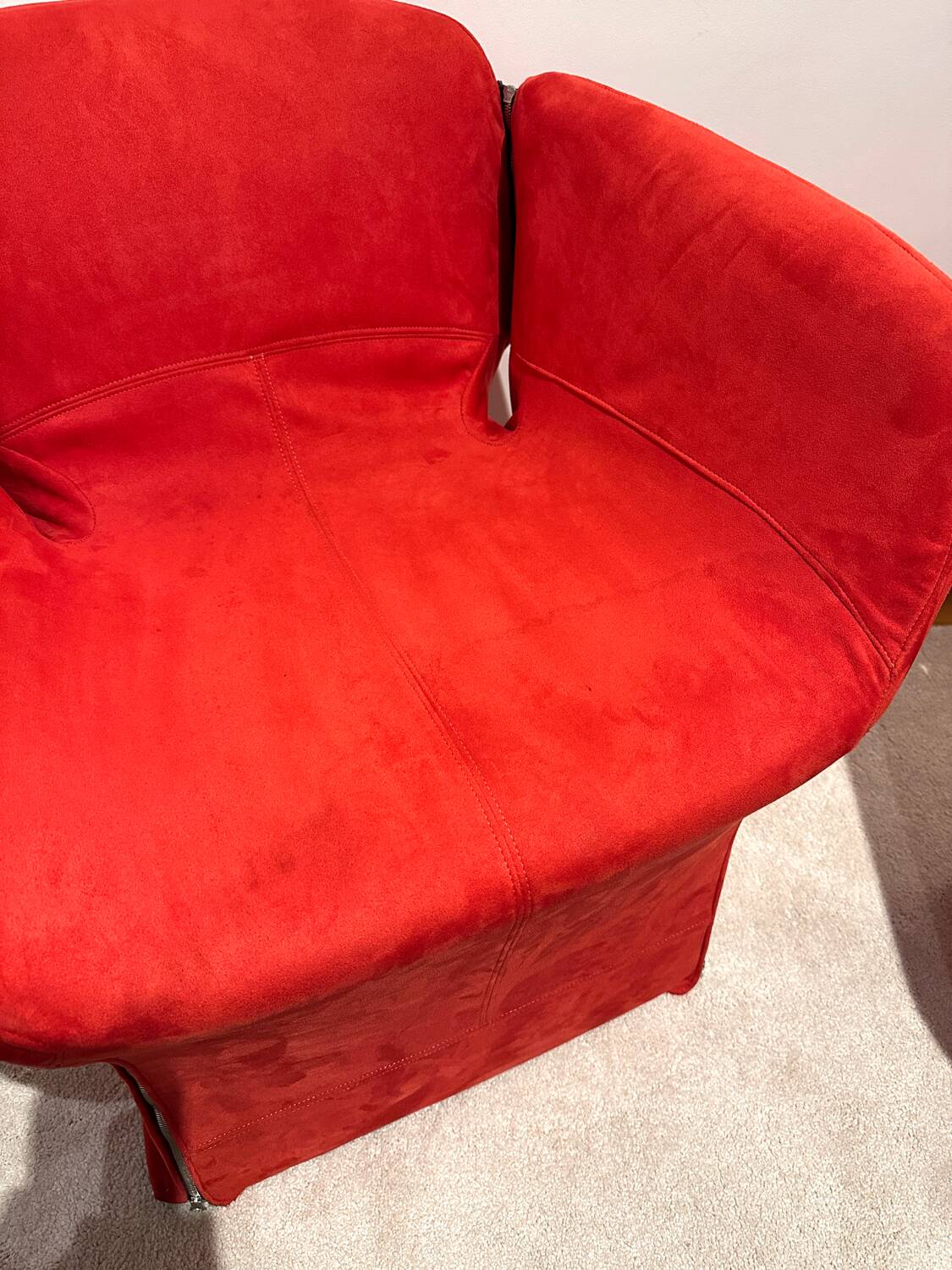 2 fauteuils Bloomy par Patricia Urquiola