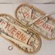 Vintage snowshoes Hiverna - Wood and rope