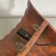 Asian wall lamp electrified wood